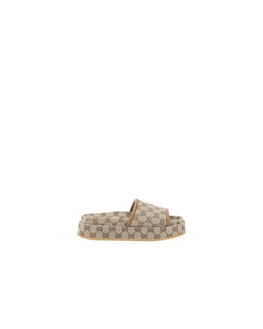 Gucci Natural Sliders