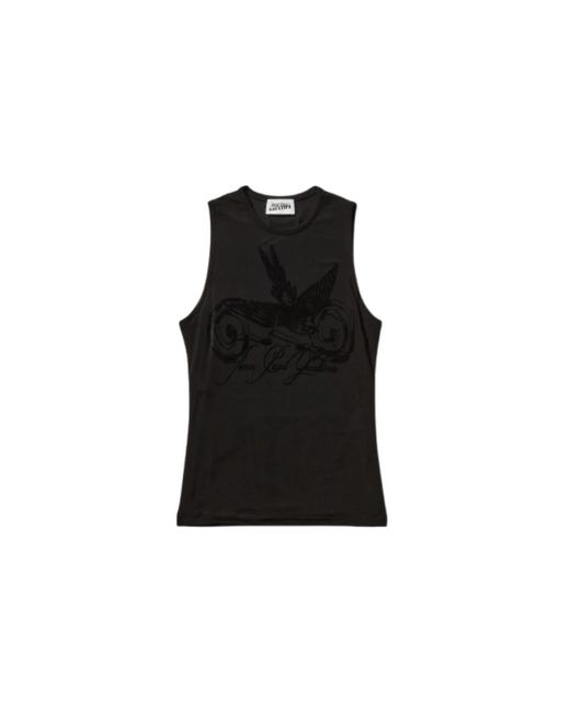 Sleeveless Tops Jean Paul Gaultier en coloris Black