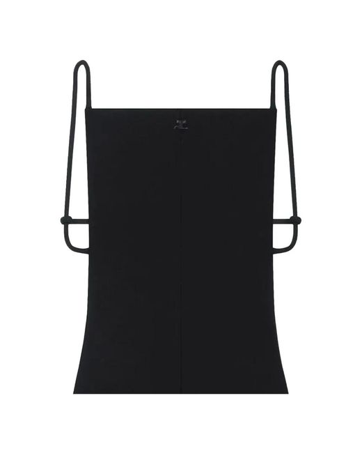 Courreges Black Maxi Dresses