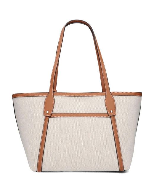 Guess White Sebina Tote Schultertasche