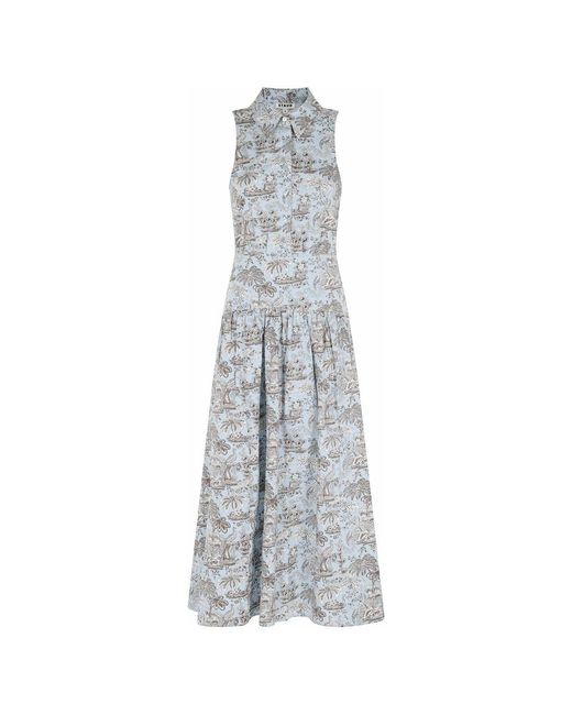 Maxi Dresses Staud de color Gray