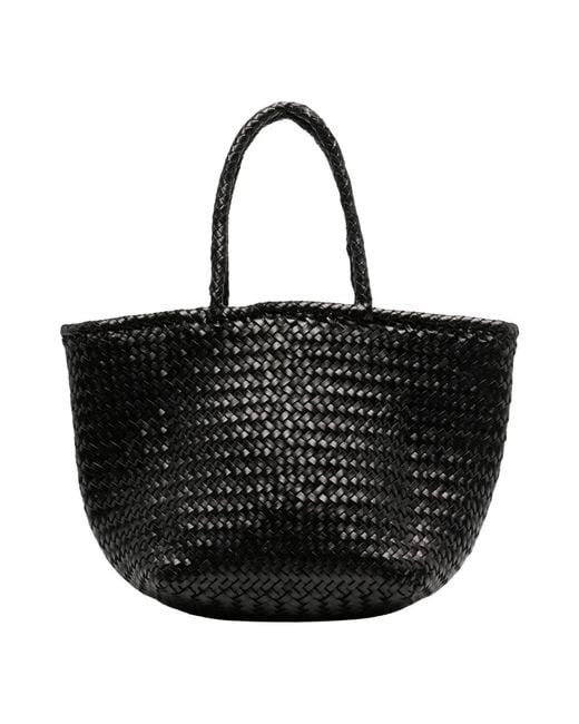 Tote Bags di Dragon Diffusion in Black