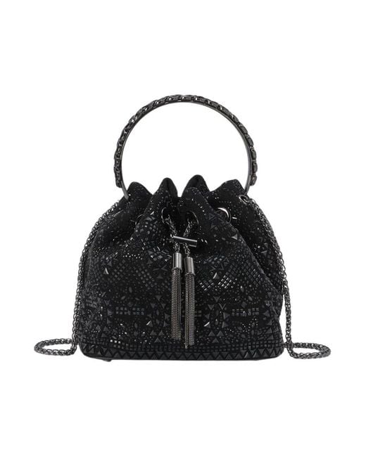 Alma En Pena. Black Bucket Bags