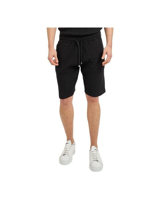 HUGO Bermuda Shorts in het Black voor heren