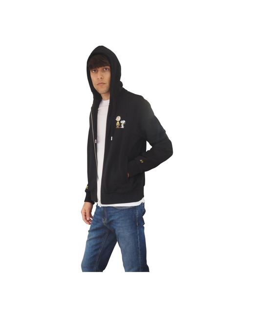 Zip-Throughs di Sun 68 in Black da Uomo