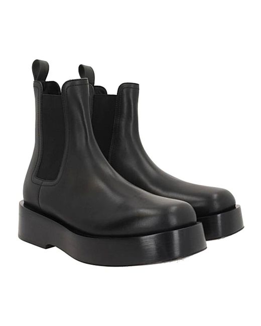 Bottega Veneta Black Chelsea Boots for men