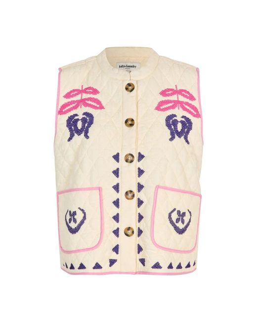 Vests di Lolly's Laundry in Pink