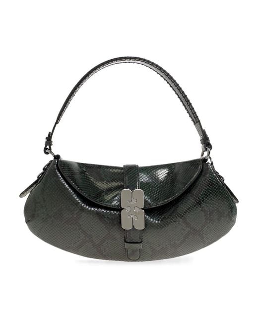 Ganni Black Shoulder Bags