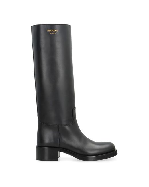 Prada High Boots in het Black