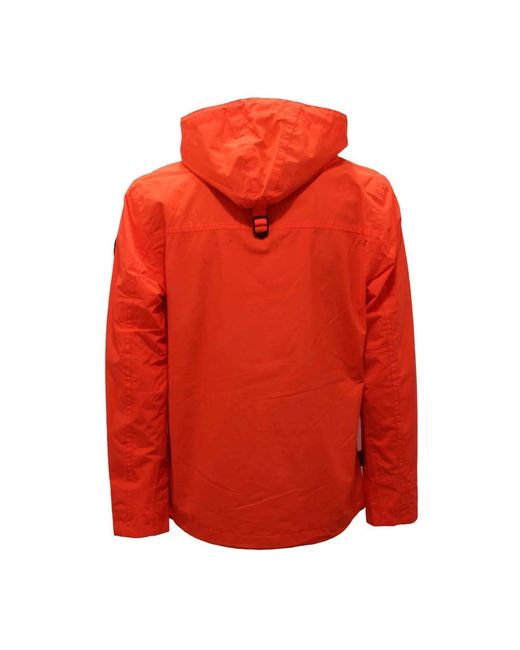 Napapijri Red Winter Jackets for men