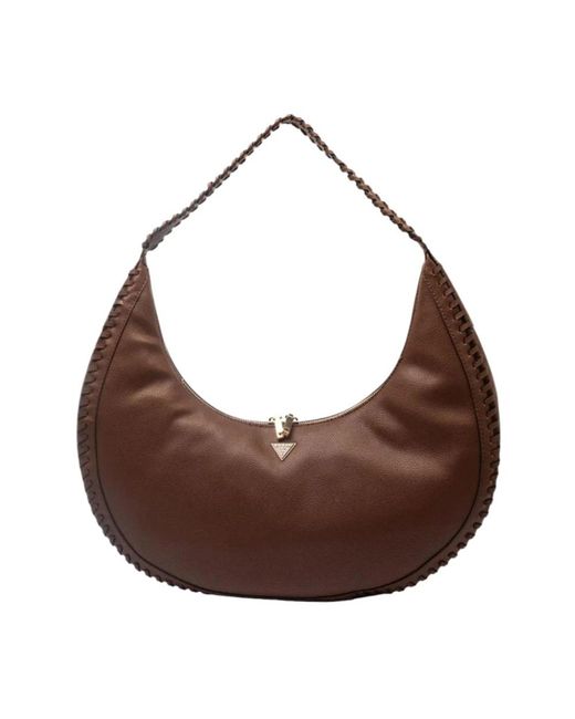 Guess Brown Shoulder Bags