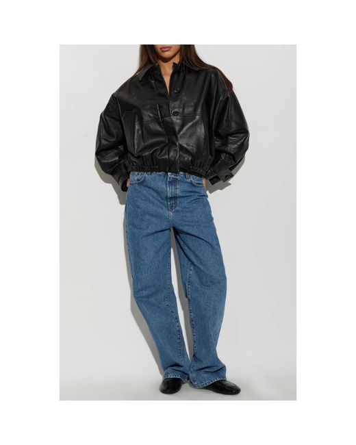 Leather Jackets Rohe de color Black