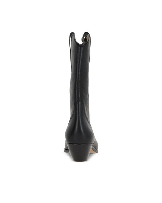 Isabel Marant Black Cowboy & Biker Boots