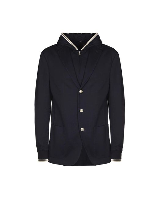 Eleventy Blue Blazers for men