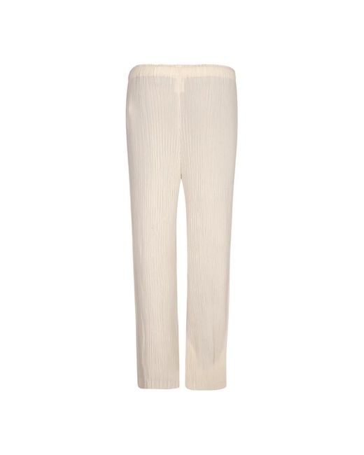 Issey Miyake Natural Straight Trousers