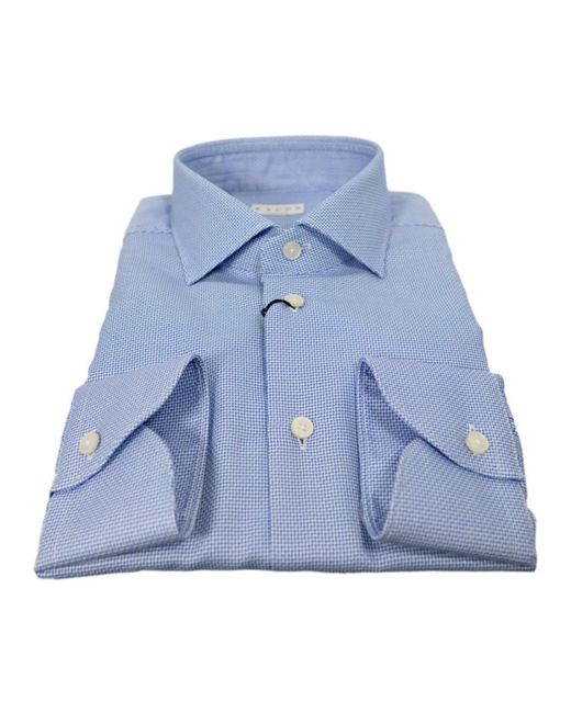 Xacus Shirts > Formal Shirts in het Blue voor heren