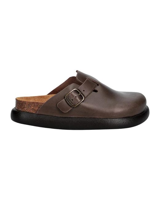 Mules Scholl en coloris Brown