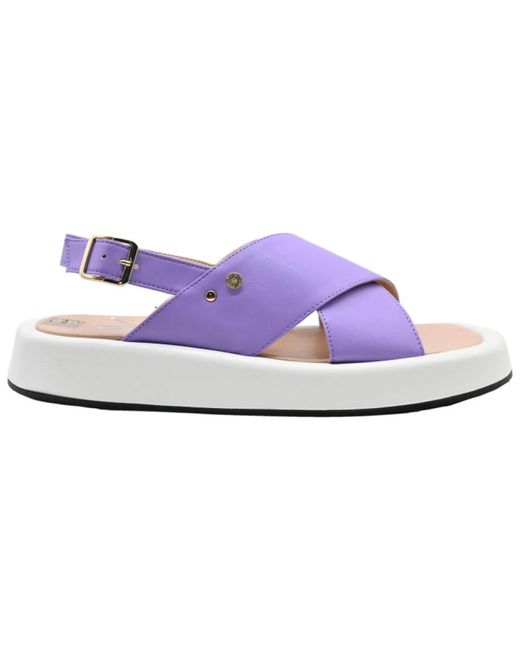 Shoes > sandals > flat sandals Manila Grace en coloris Purple