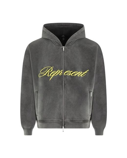 Zip-Throughs Represent pour homme en coloris Gray