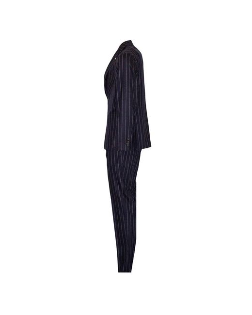 Tagliatore Blue Single Breasted Suits for men