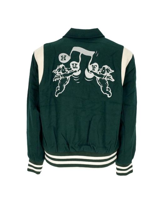 Bomber Jackets Huf de hombre de color Green
