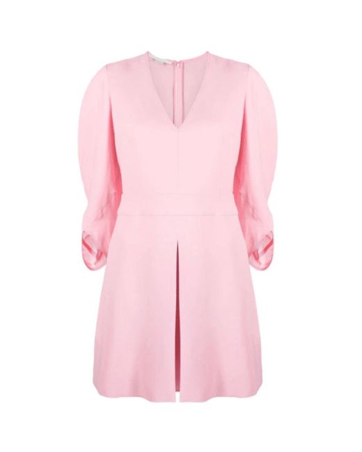 Short Dresses Stella McCartney de color Pink
