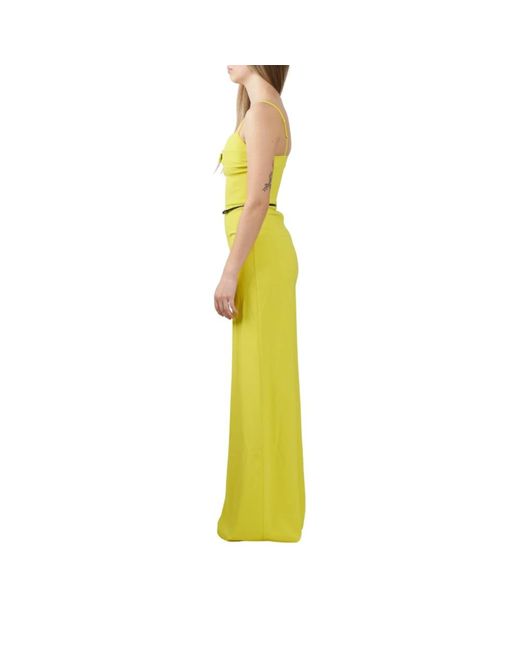 Elisabetta Franchi Yellow Jumpsuits