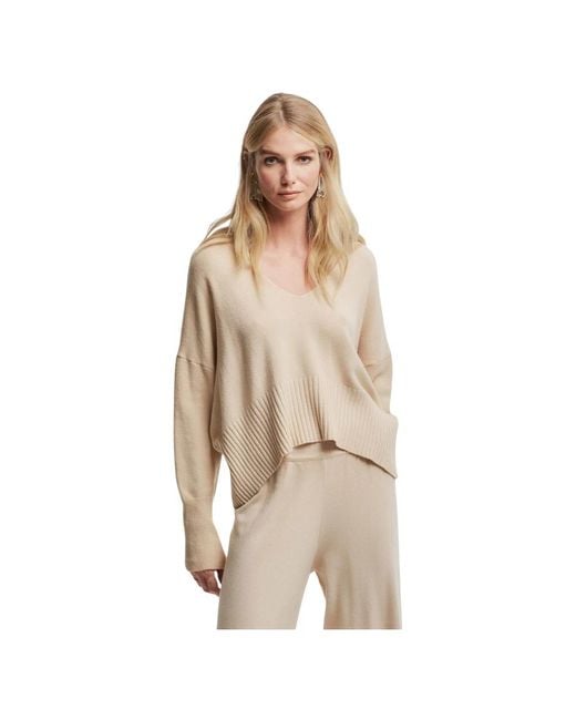 Kocca Natural Jumper mit dezentem drapieren