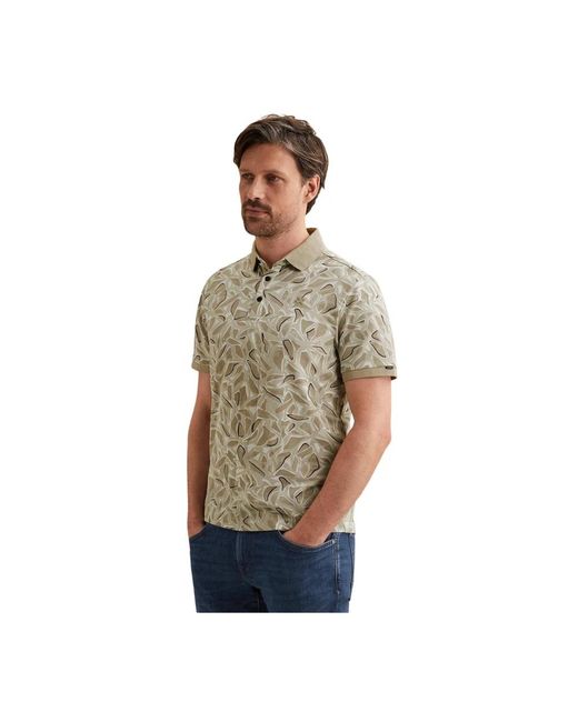 Vanguard Stretch Pique Polo in het Gray voor heren