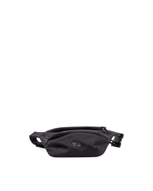 Y-3 Black Belt Bags for men