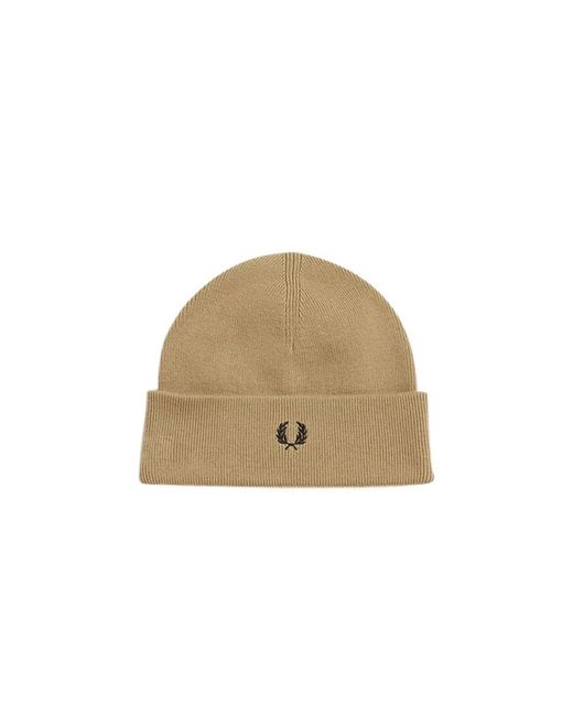 Fred Perry Natural Beanies
