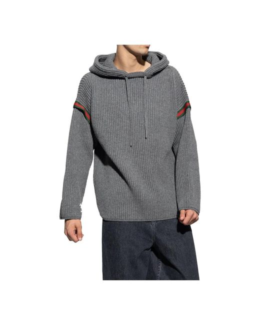 Sweatshirts & hoodies > hoodies Gucci pour homme en coloris Gray