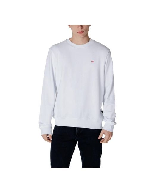 Sweatshirts Napapijri de hombre de color White
