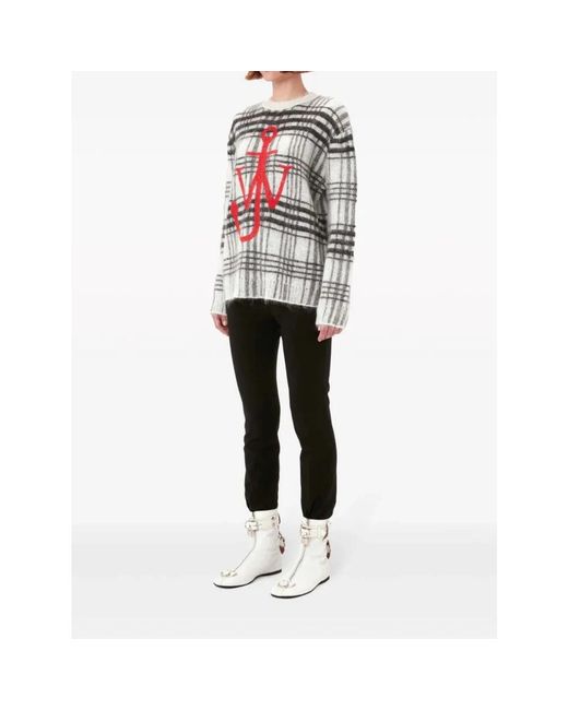 J.W. Anderson Gray Round-Neck Knitwear for men