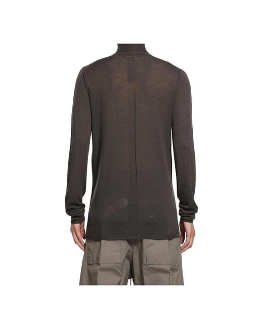 Rick Owens Black Turtlenecks for men