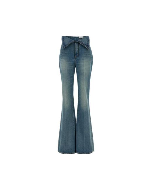 McQueen Blue Flare Jeans