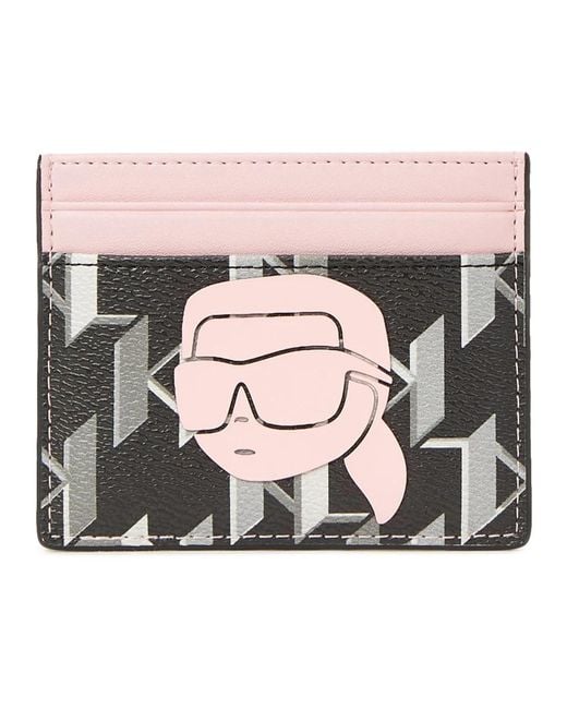Karl Lagerfeld Pink Wallets & Cardholders