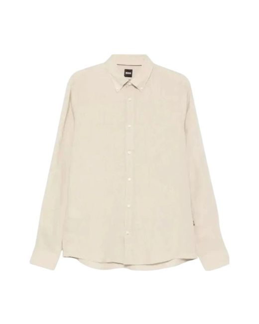 HUGO Natural Casual Shirts for men