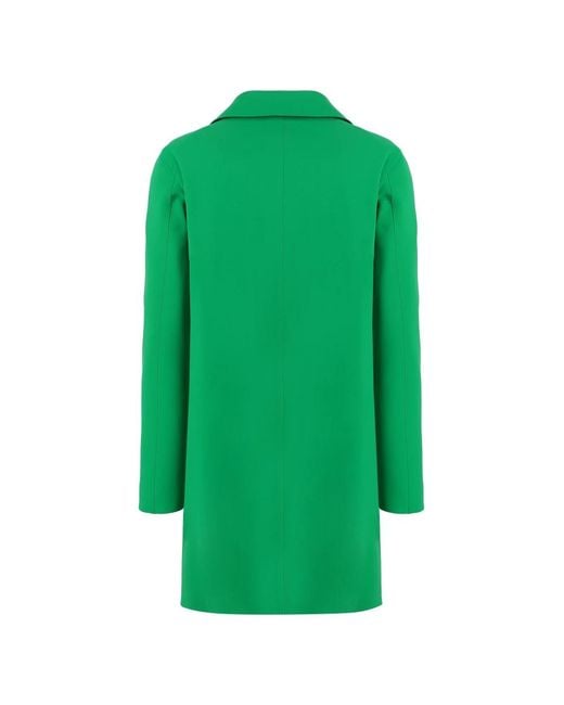 Herno Green Single-Breasted Coats