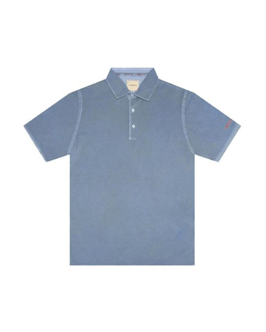 Tramarossa Blue Polo Shirts for men