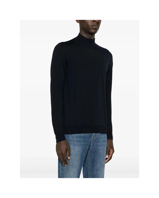 Drumohr Blue Turtlenecks for men