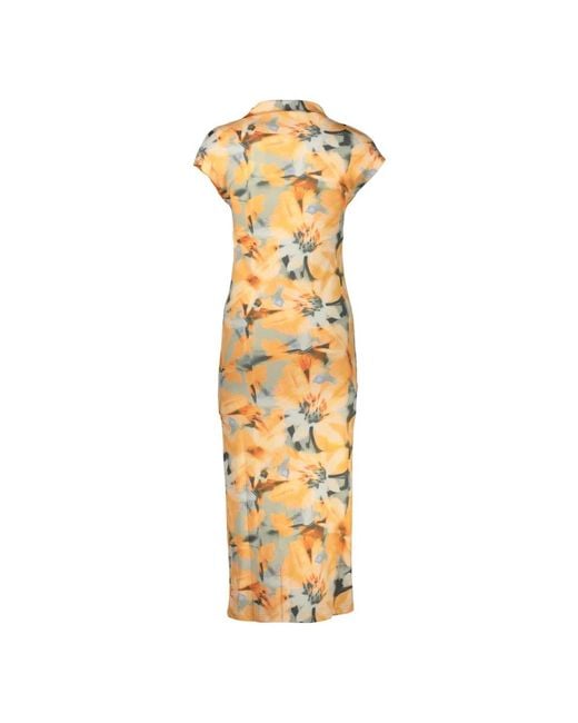 Desigual Metallic Midi Dresses