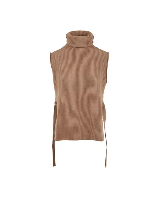 Aspesi Truien & Vesten ,Bruin ,Stijlvolle Sweaters Voor Vrouwen in het Brown