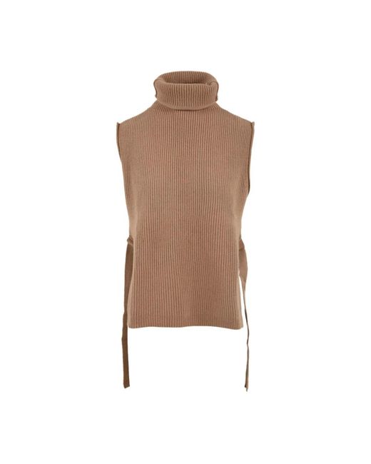 Aspesi Truien & Vesten ,Bruin ,Stijlvolle Sweaters Voor Vrouwen in het Brown