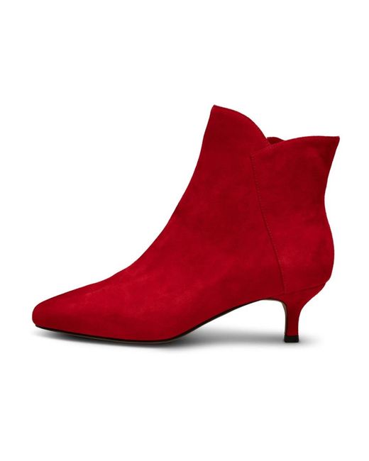 Shoe The Bear Red Heeled Boots