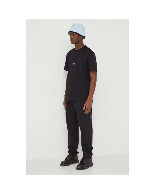 T-Shirts di MSGM in Black da Uomo