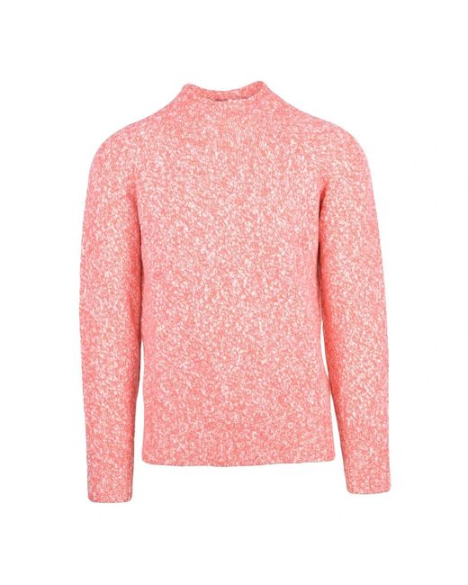 Drumohr Truien & Vesten ,Roze ,Wol Trui in het Pink voor heren