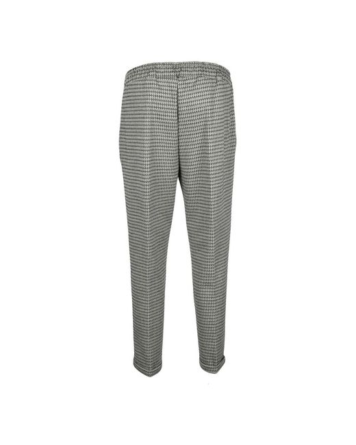 Think! Gray Slim-Fit Trousers