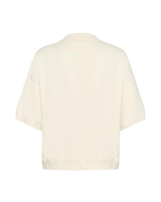 Gestuz Tops ,Polo Shirt in het White