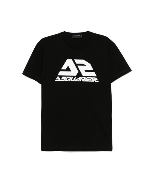 DSquared² Black T-Shirts for men